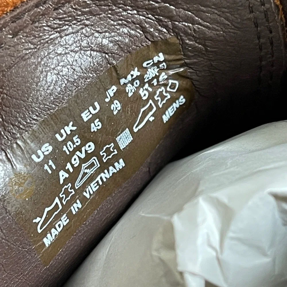 Timberland Boot Company Bardstown A19V9 Brown Leather Casual Oxford Men's 11 US